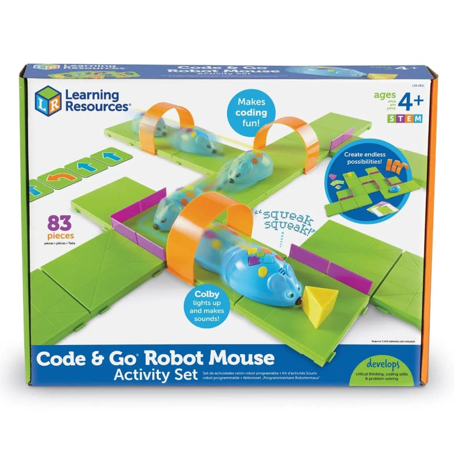 380793 Learning Resources- Tabellone di Gioco Topomania Code & Go colore LER | Acquisti Online su
