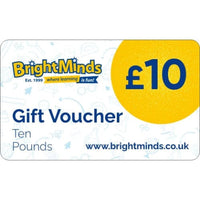 E-Gift Voucher Brightminds UK (£10 £20 £25 £30 and £50 denominations) - BrightMinds