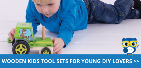 Wooden Kids Tool Sets for Young DIY Lovers