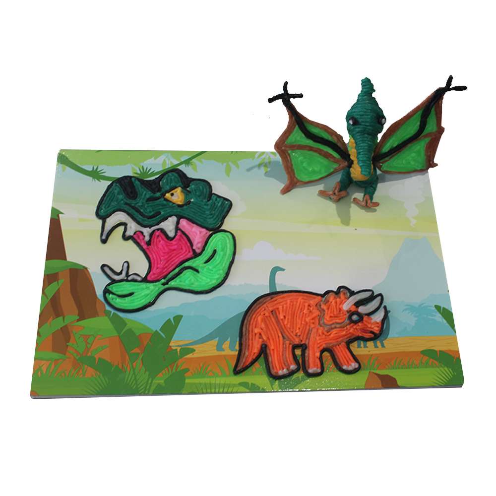 Waxidoodles Dinosaur