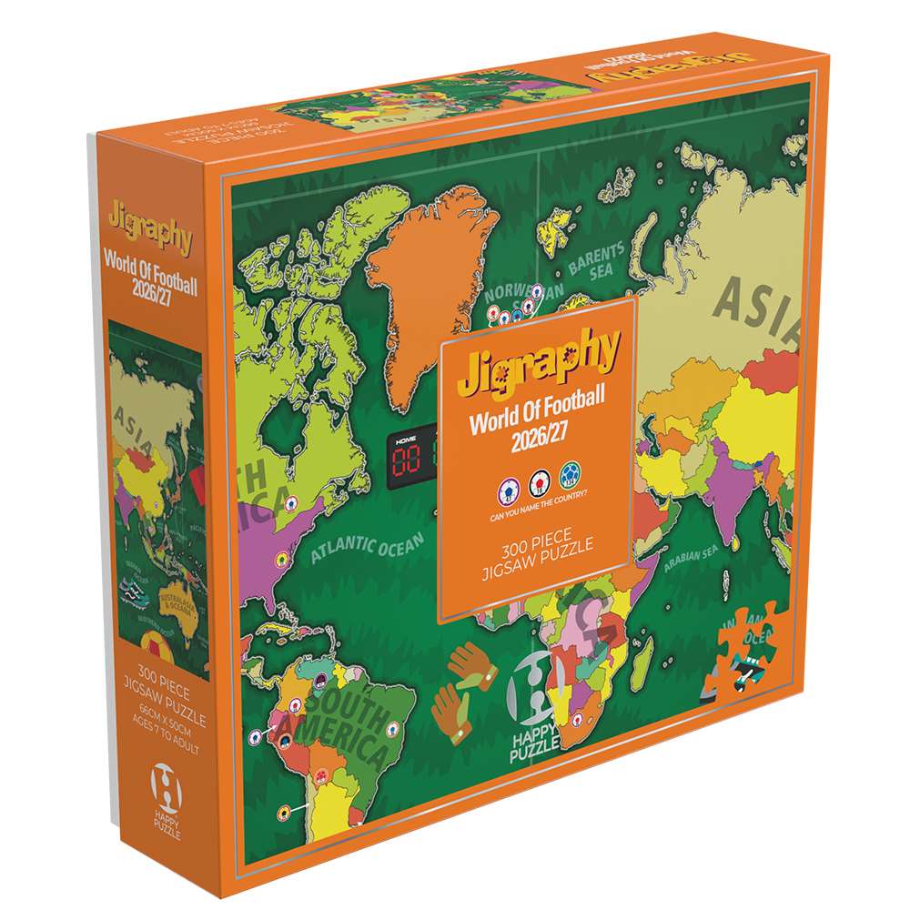 Jigraphy Jigsaw World Football