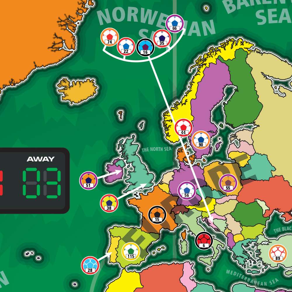 Jigraphy Jigsaw World Football