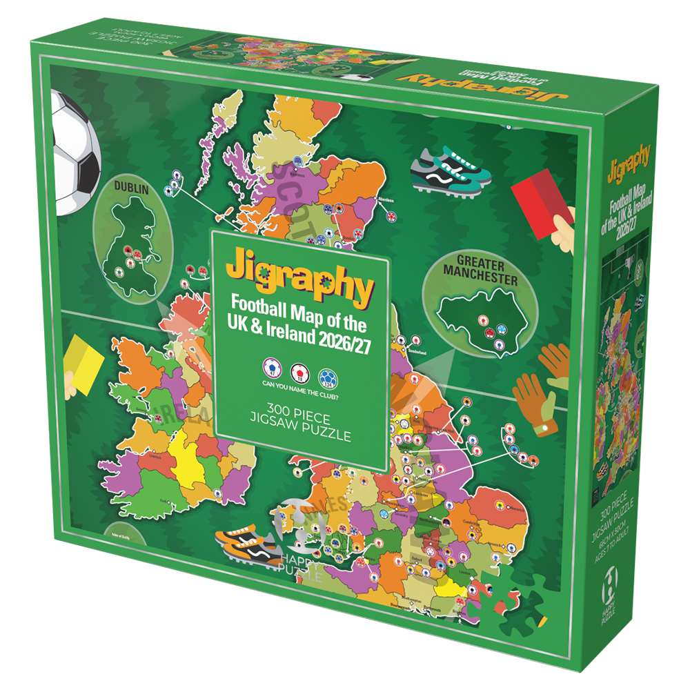 Jigraphy Jigsaw Football UK & Ireland