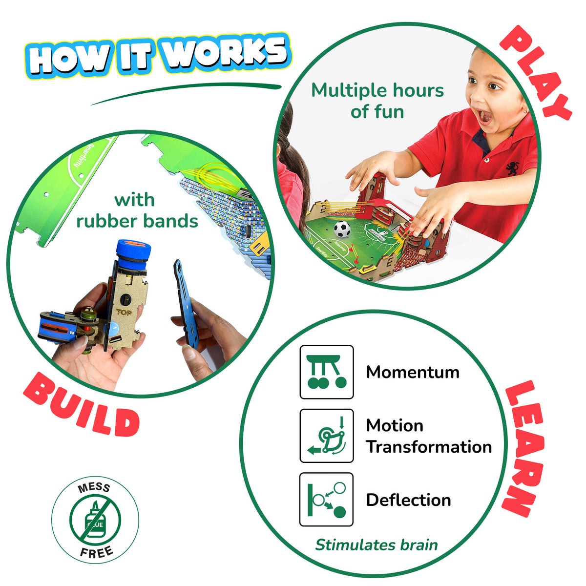 Smartivity Build Your Own Mini Football