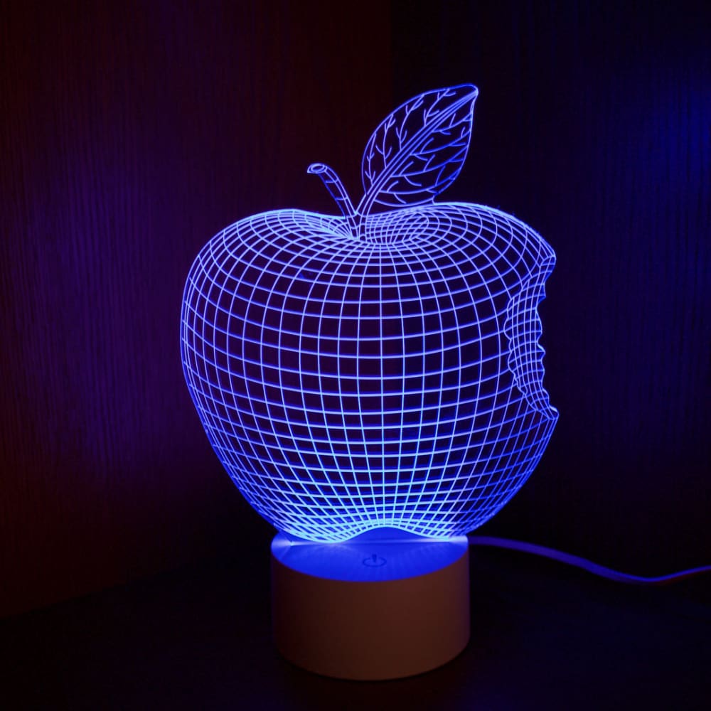 3D Apple Lamp - Gadget Store 5050341201029