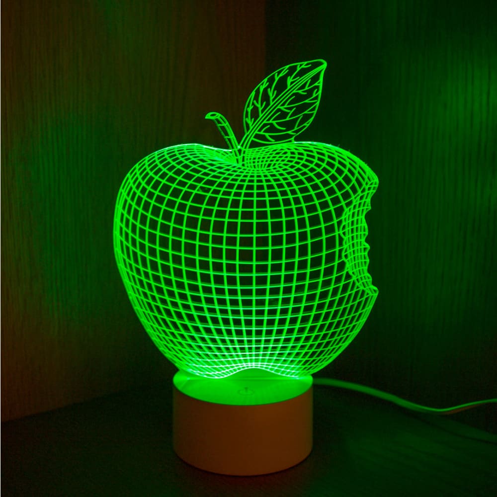 3D Apple Lamp - Gadget Store 5050341201029