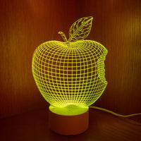3D Apple Lamp - Gadget Store 5050341201029