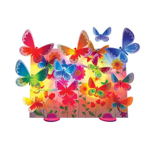Image of 3D Glow Butterfly Canvas - 4M Great Gizmos