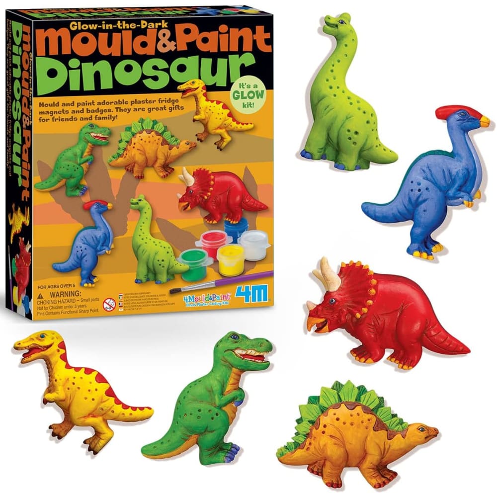 4M Mould & Paint Dinosaur - Great Gizmos 4893156035141