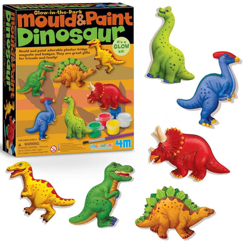 Image of 4M Mould & Paint Dinosaur - Great Gizmos 4893156035141