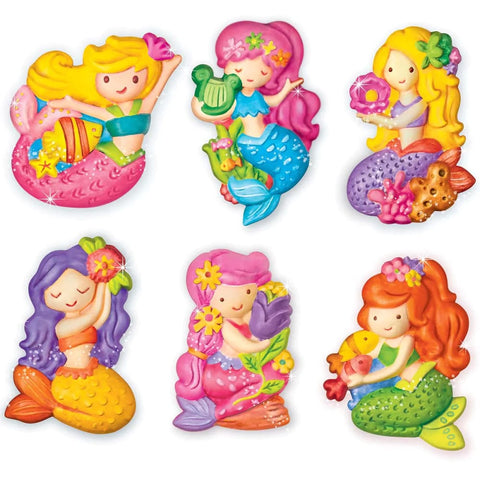 Image of 4M Mould & Paint Glitter Mermaid - Great Gizmos 4893156035264