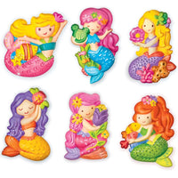 4M Mould & Paint Glitter Mermaid - Great Gizmos 4893156035264