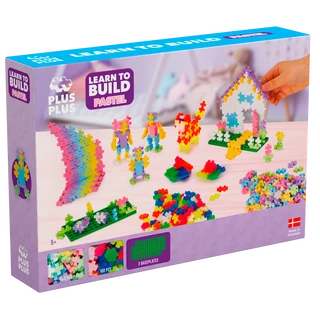 Learn to Build - Pastel - 600 pcs