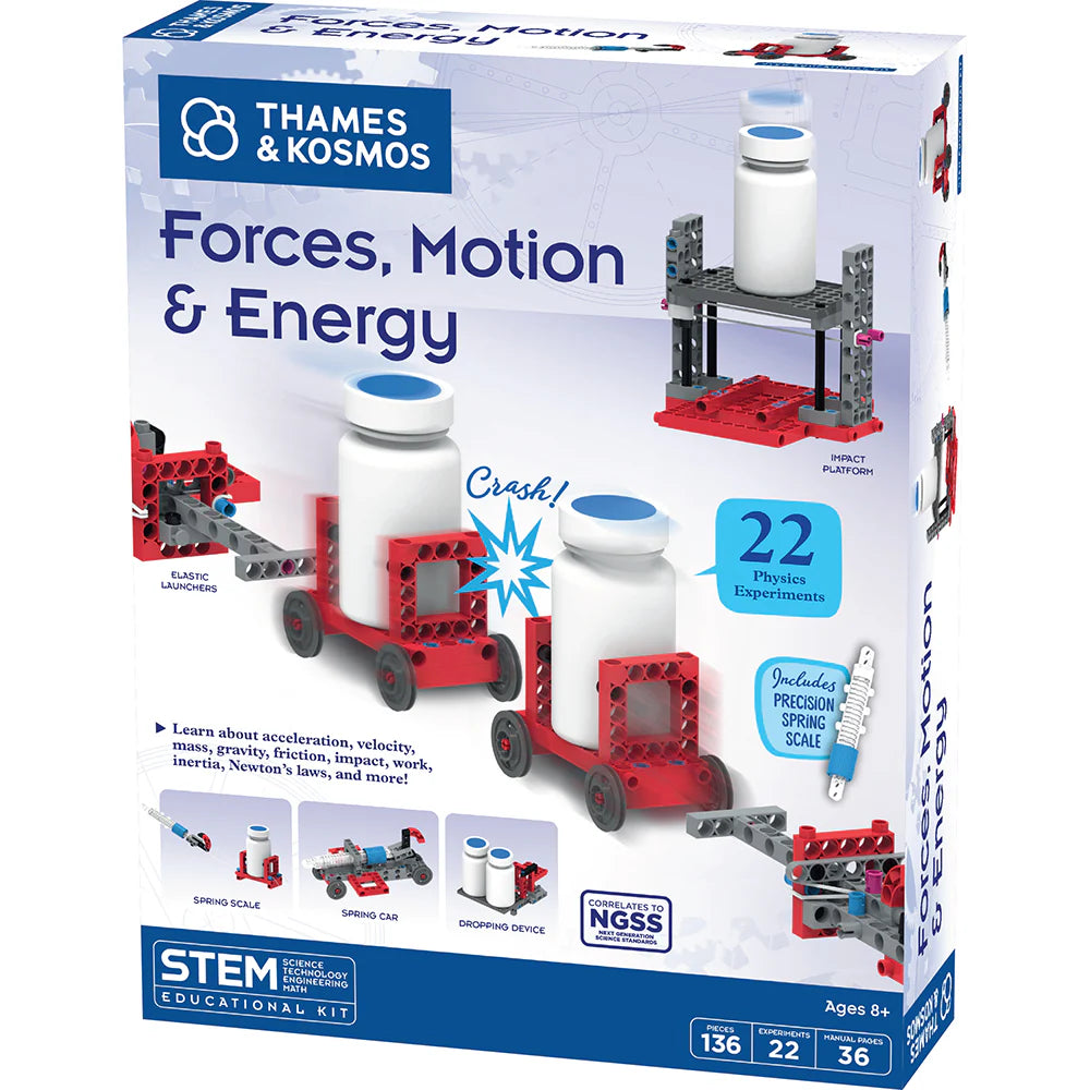 Forces,Motion & Energy Science Experiment Kit
