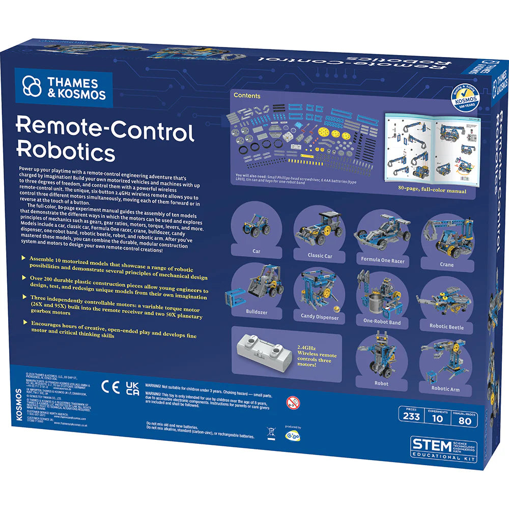 Remote Control Robotics 10 Model Build