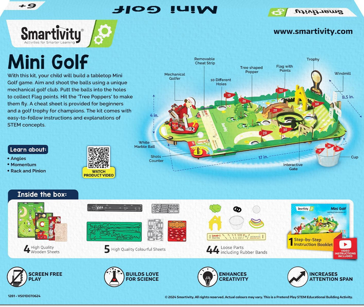 Smartivity Build Your Own Mini Golf
