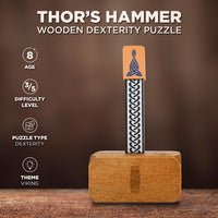 True Genius Thor's Hammer Puzzle