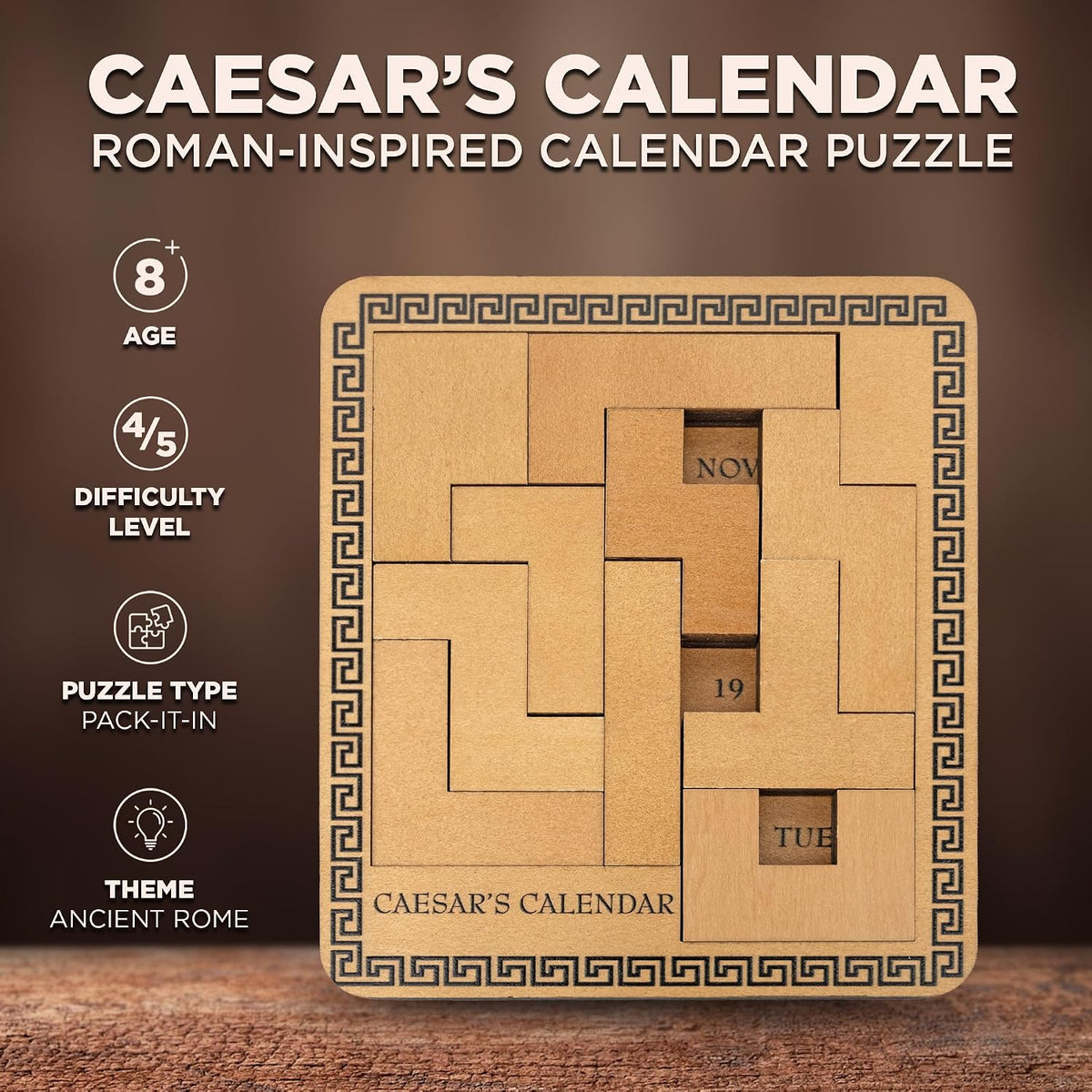 True Genius Caesar's Calendar Puzzle