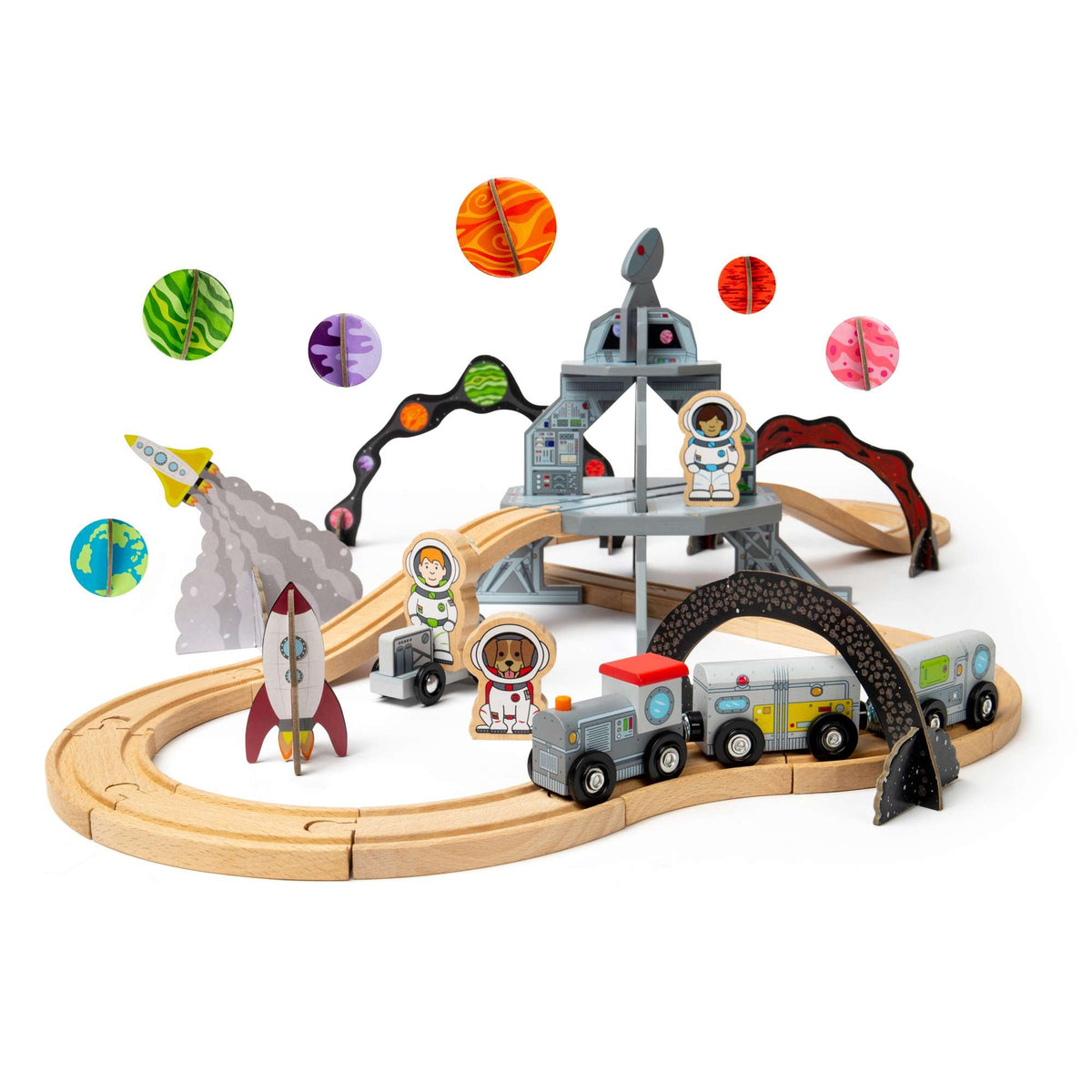 Space Train Set - 40 Pieces