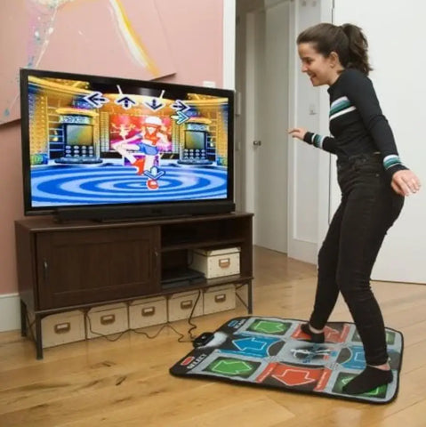 retro dance mat