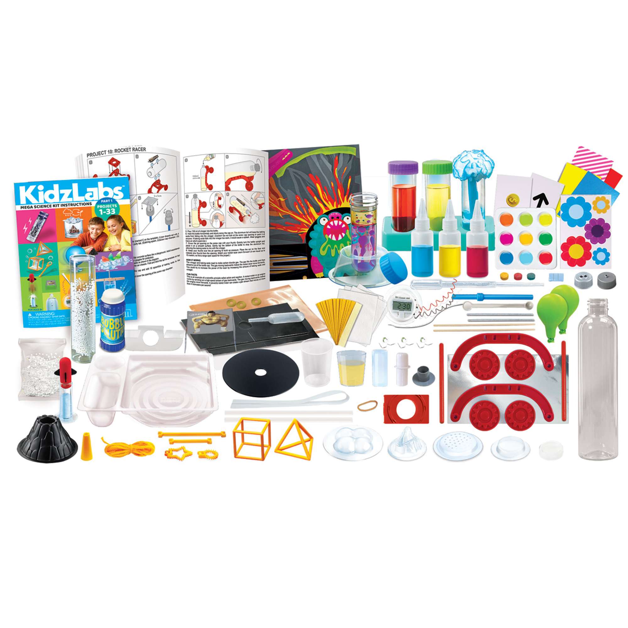 KidzLabs - Mega Science Kit - 12 Fun and Engaging Experiments