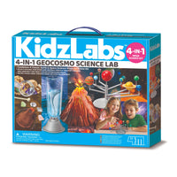 Mega Earth Science | 4-in-1 Scientific Experiment Kit for Kids