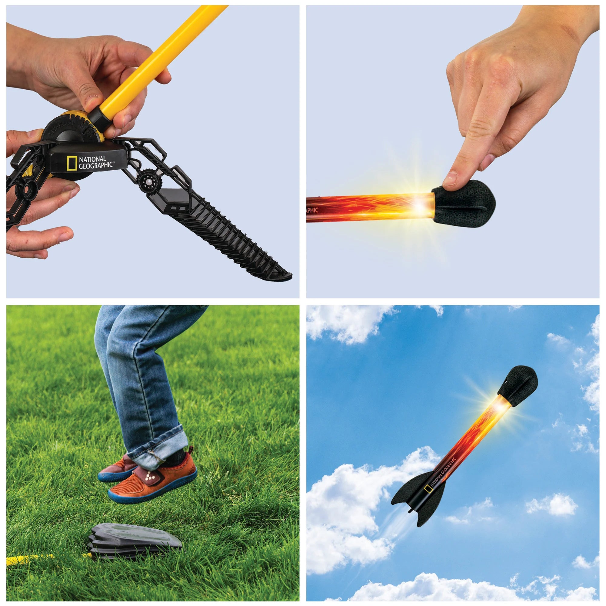 Nat Geo Light Up Air Rocket