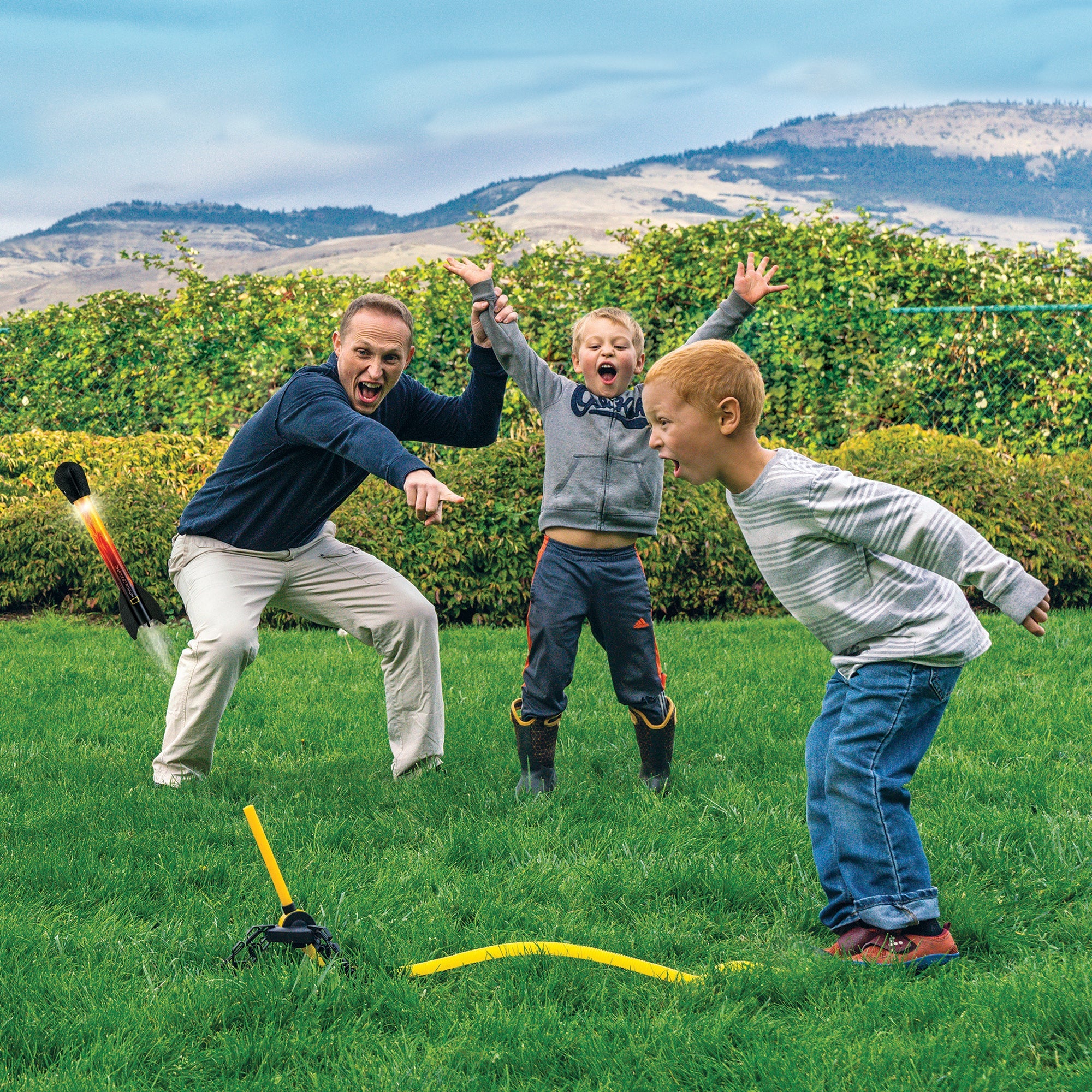 Nat Geo Light Up Air Rocket