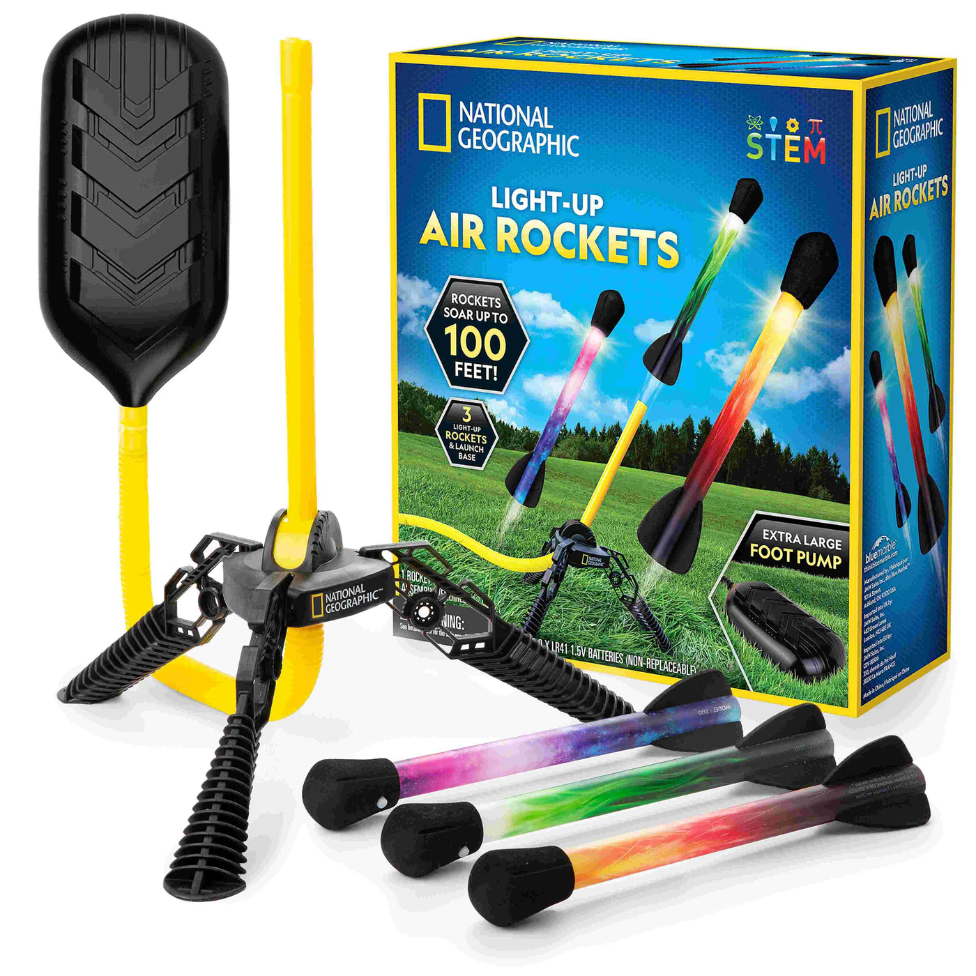 Nat Geo Light Up Air Rocket