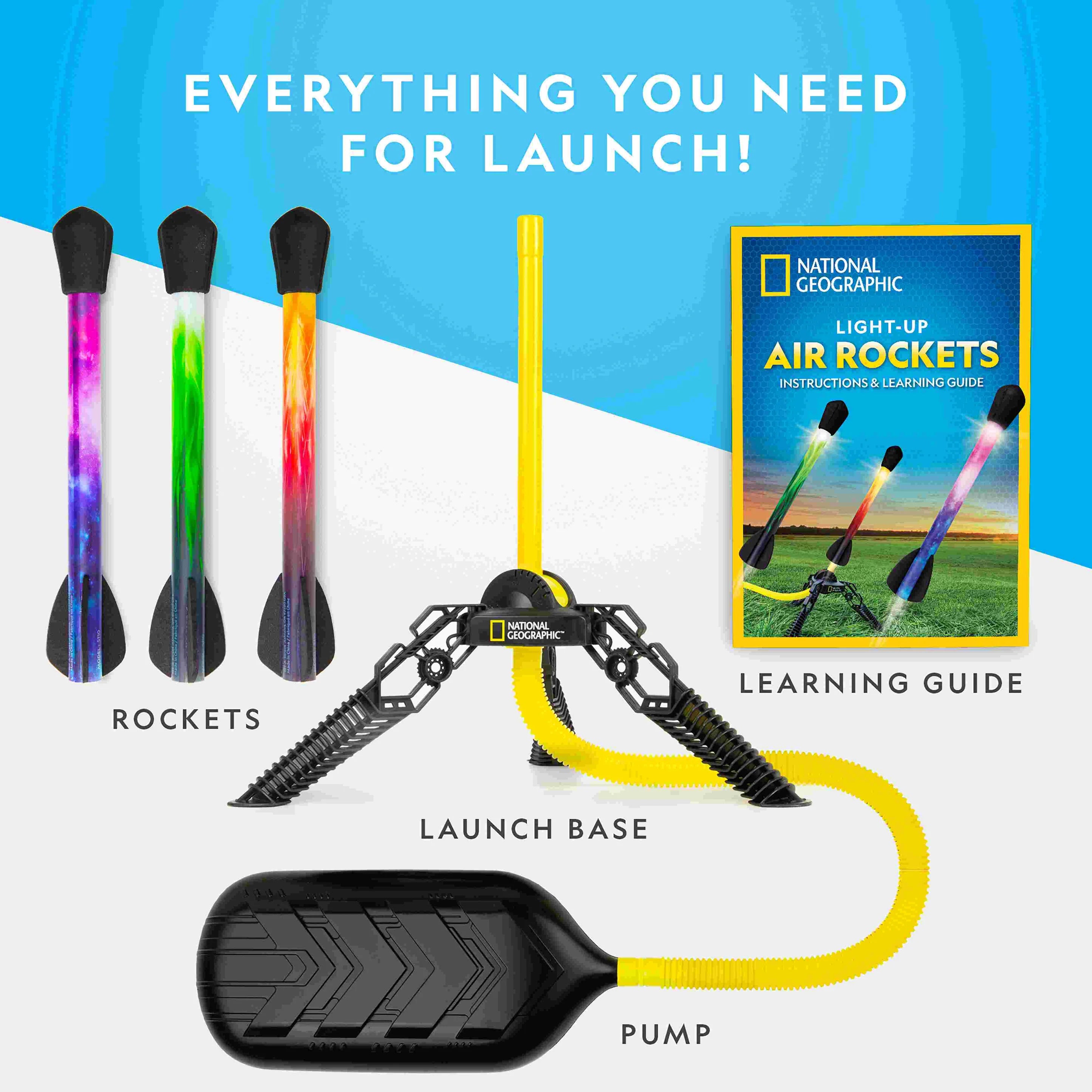 Nat Geo Light Up Air Rocket