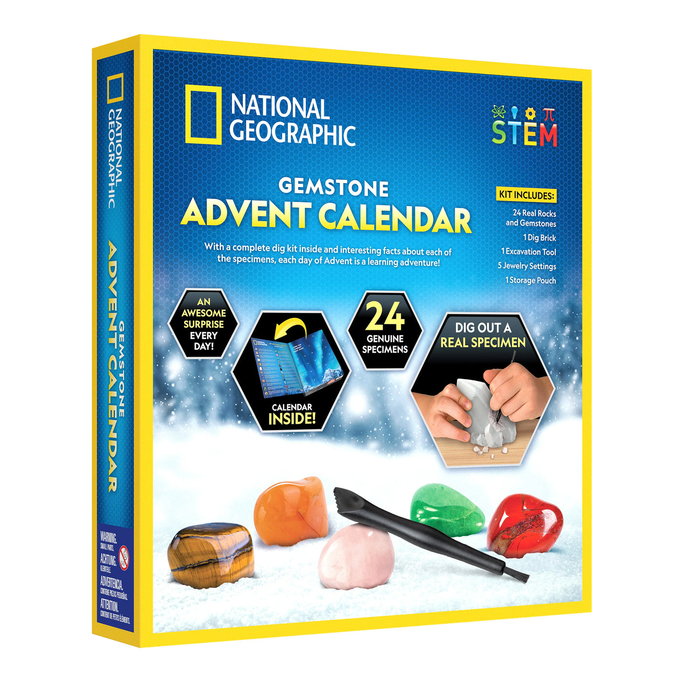 Nat Geo Rock & Gemstone Advent