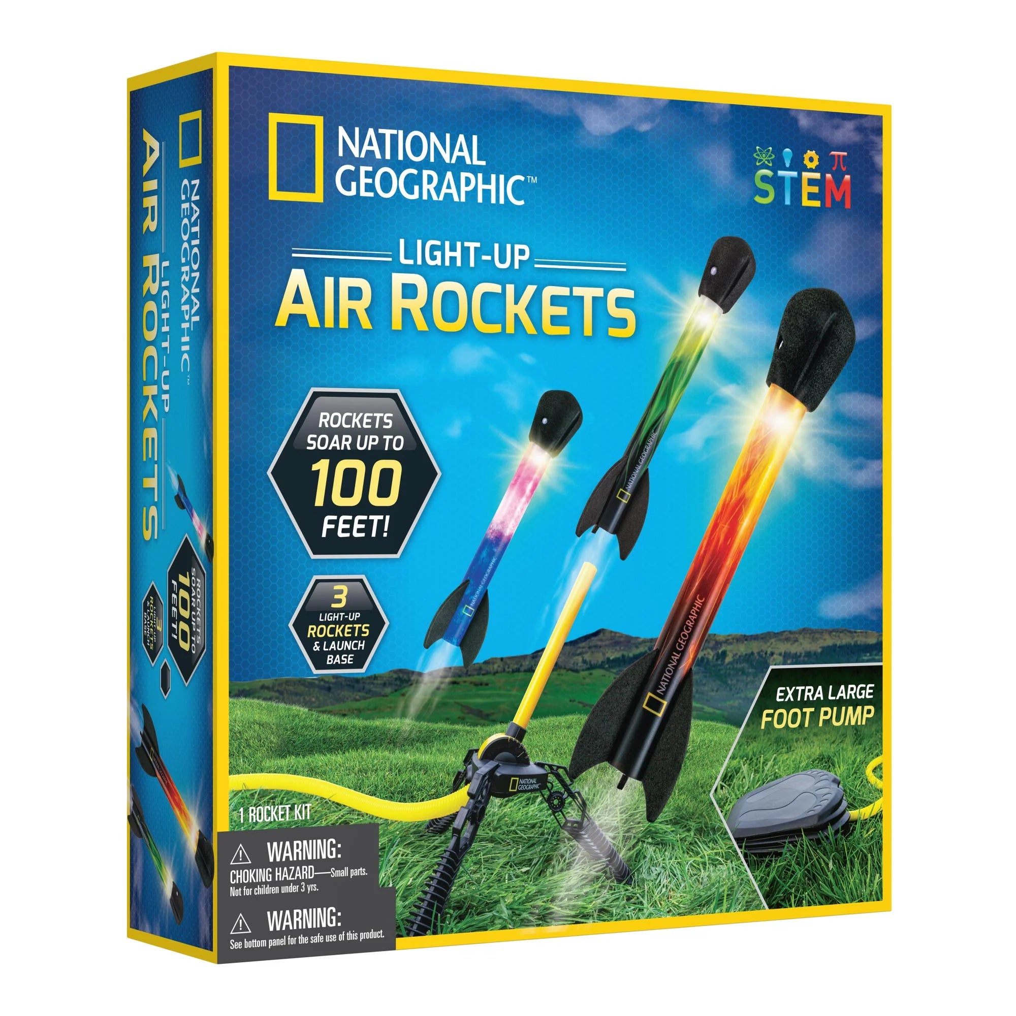 Nat Geo Light Up Air Rocket