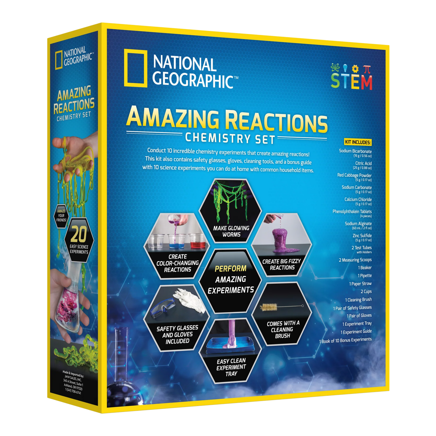 Nat Geo Amazing Reactions Chemistry