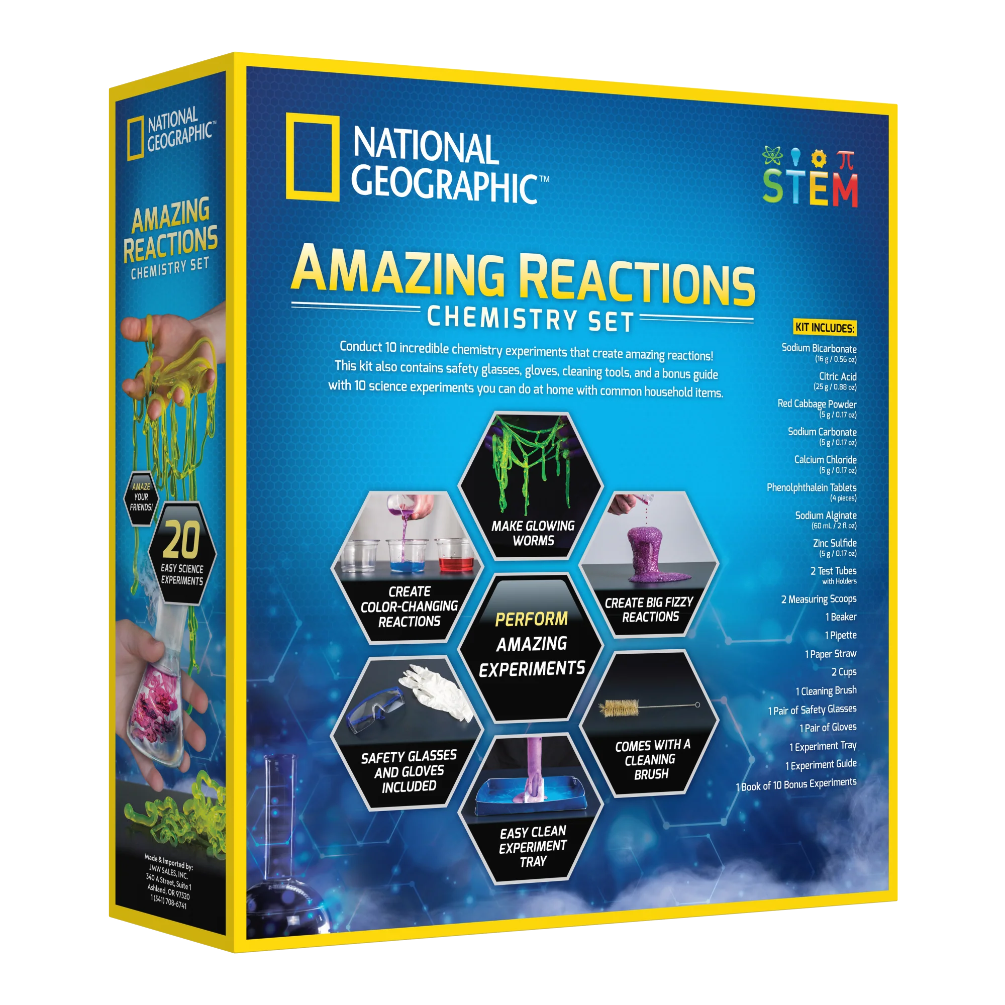 Nat Geo Amazing Reactions Chemistry