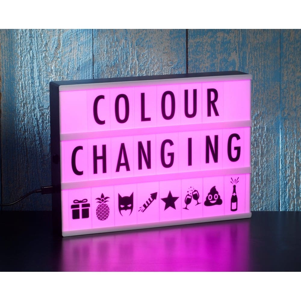 A4 Colour Changing Lightbox - Addcore 5060003296669