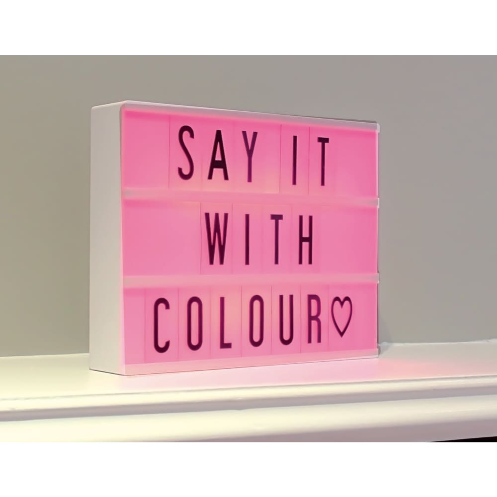 A4 Colour Changing Lightbox - Addcore 5060003296669