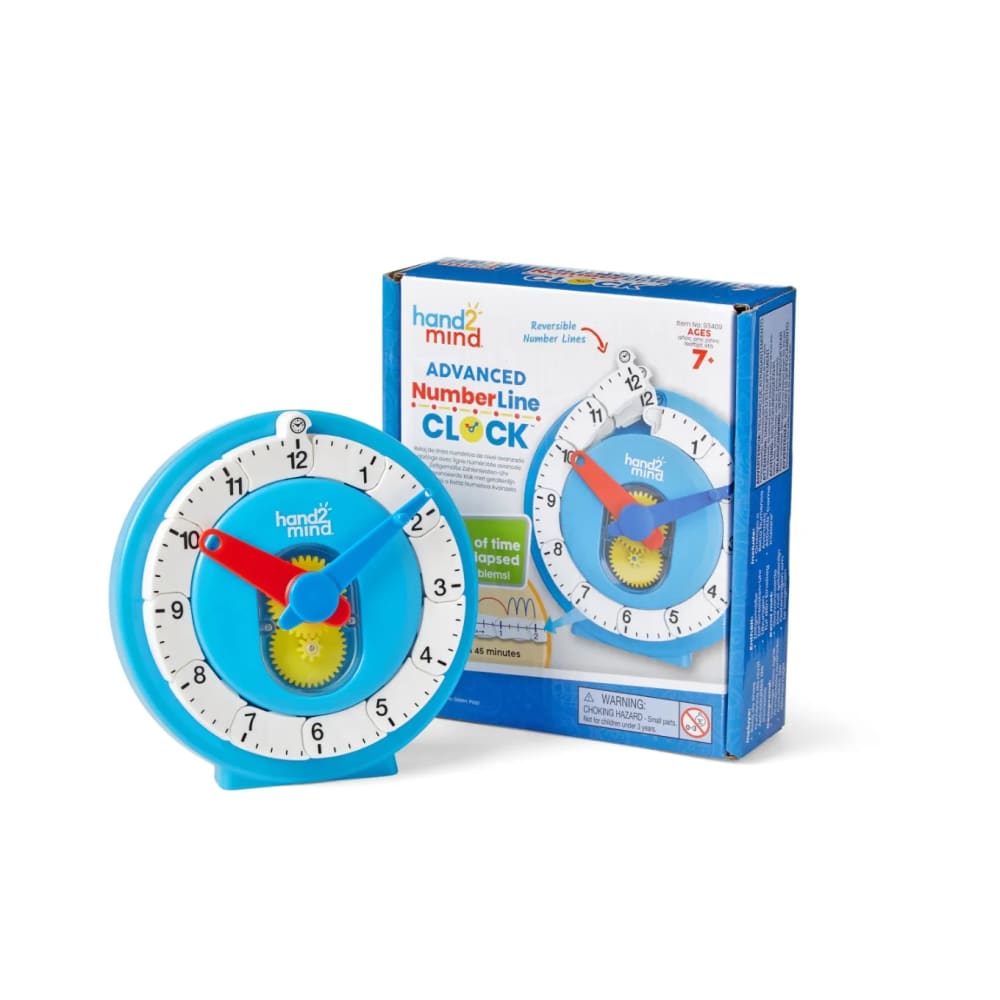 Advanced Numberline Clock - Learning Resources 848850114351