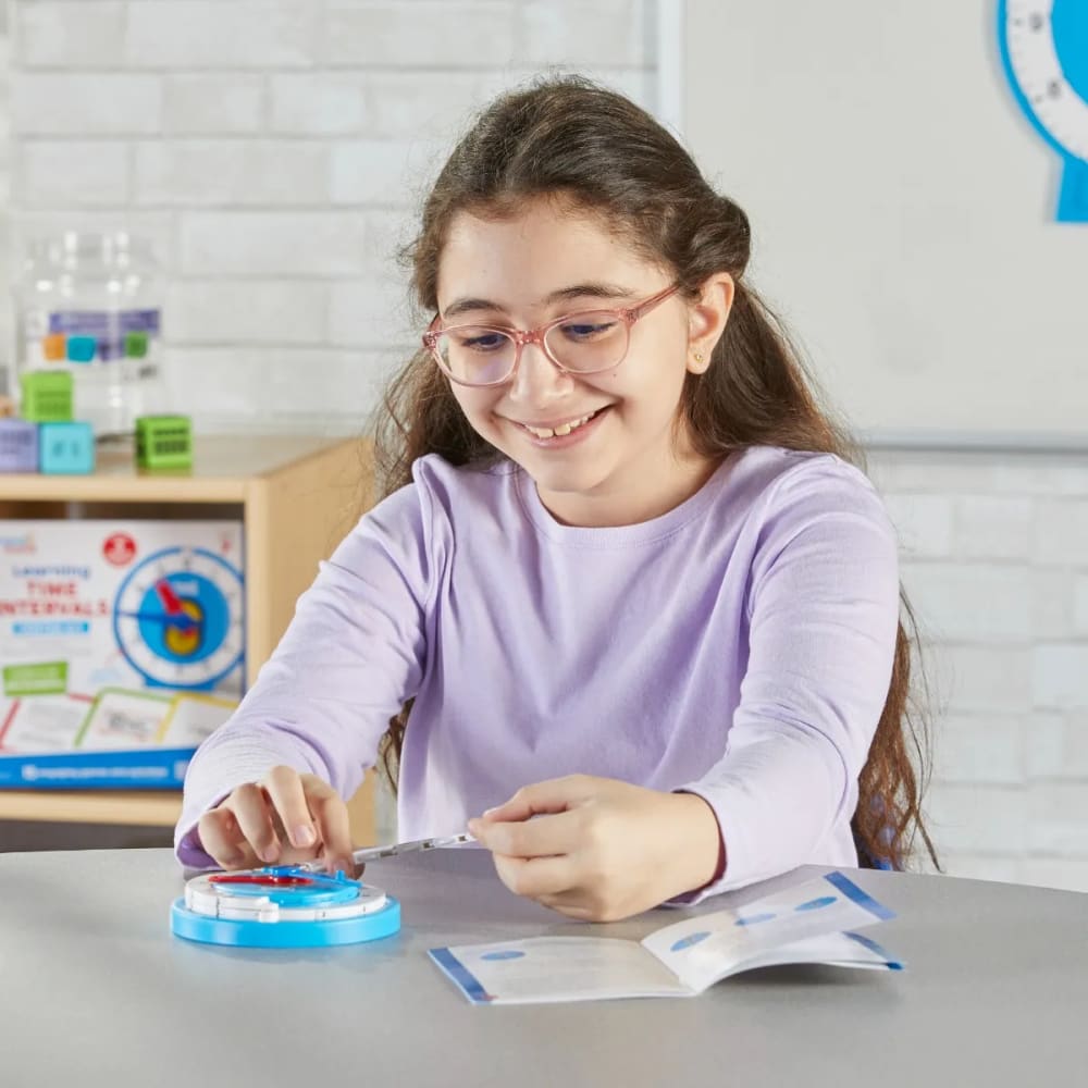 Advanced Numberline Clock - Learning Resources 848850114351