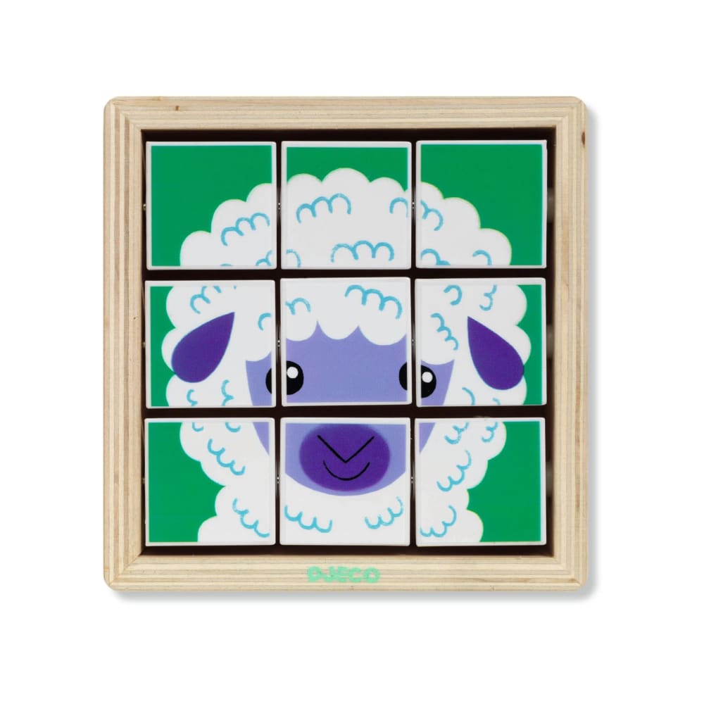Animoroll Block Cube Puzzle - Djeco