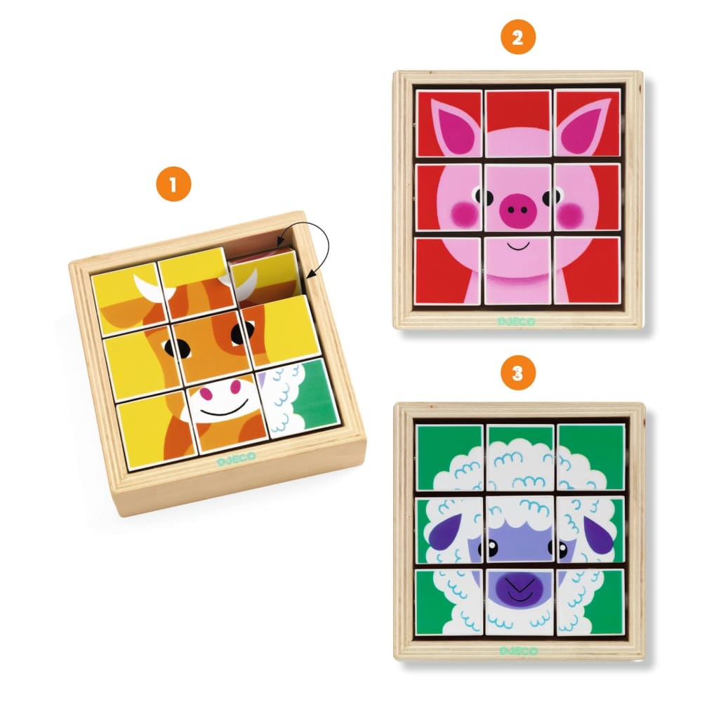 Melissa and Doug Farm Cube Puzzle Melissa and Doug BrightMinds UK BrightMinds UK