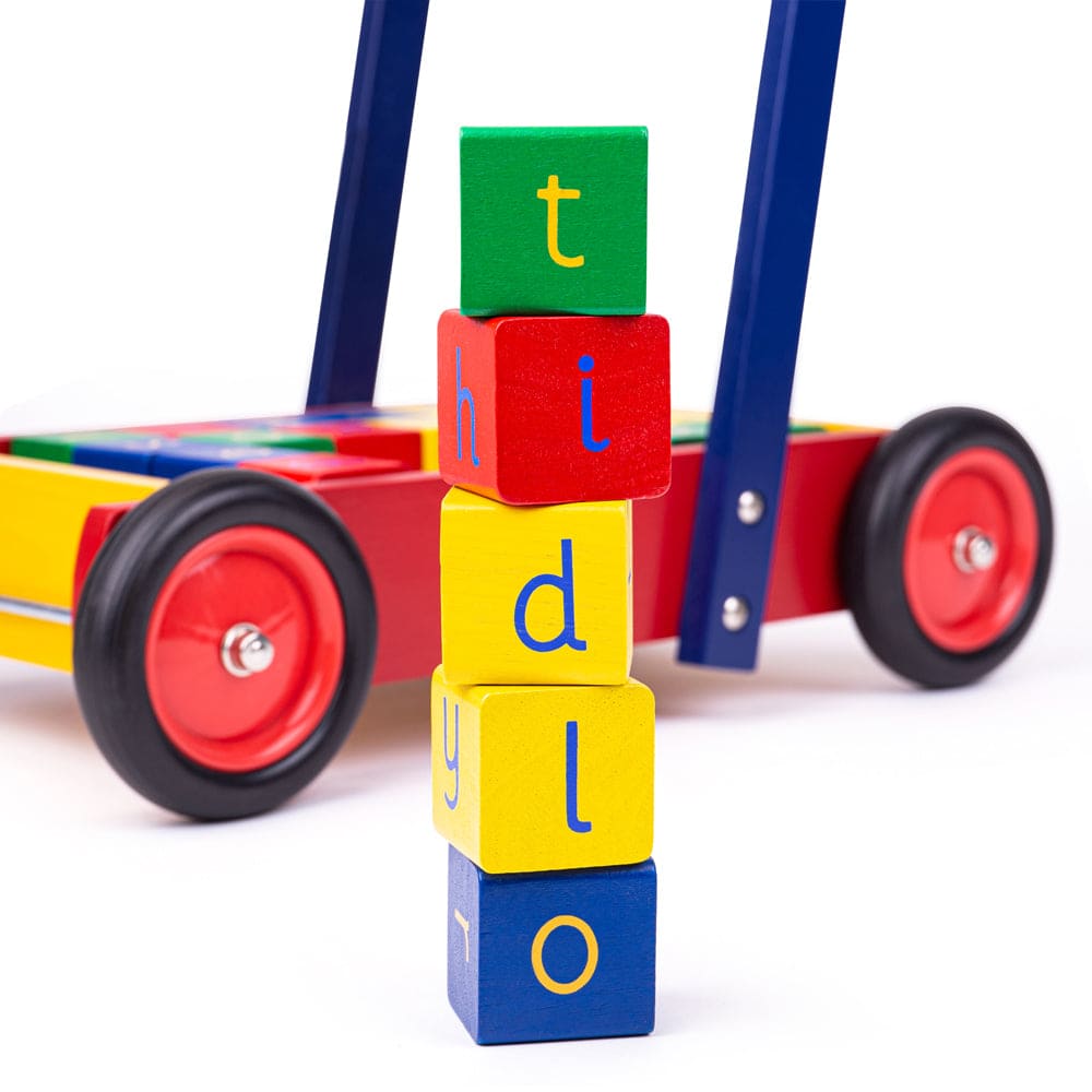 Babywalker With ABC Blocks - Tidlo 5012824001717