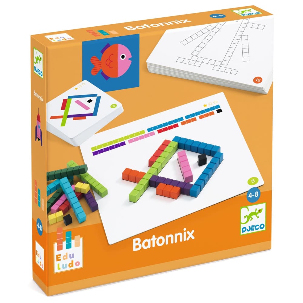 Batonnix Introduction to Maths & Creation - Djeco