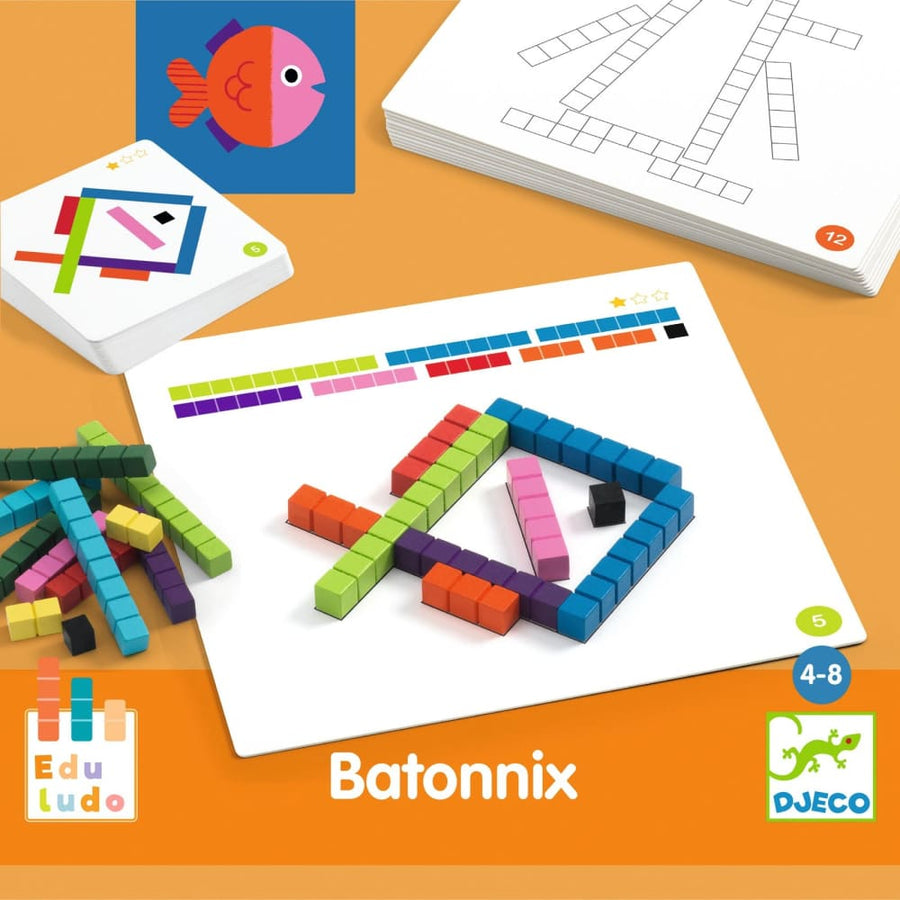 Batonnix Introduction to Maths & Creation - Djeco
