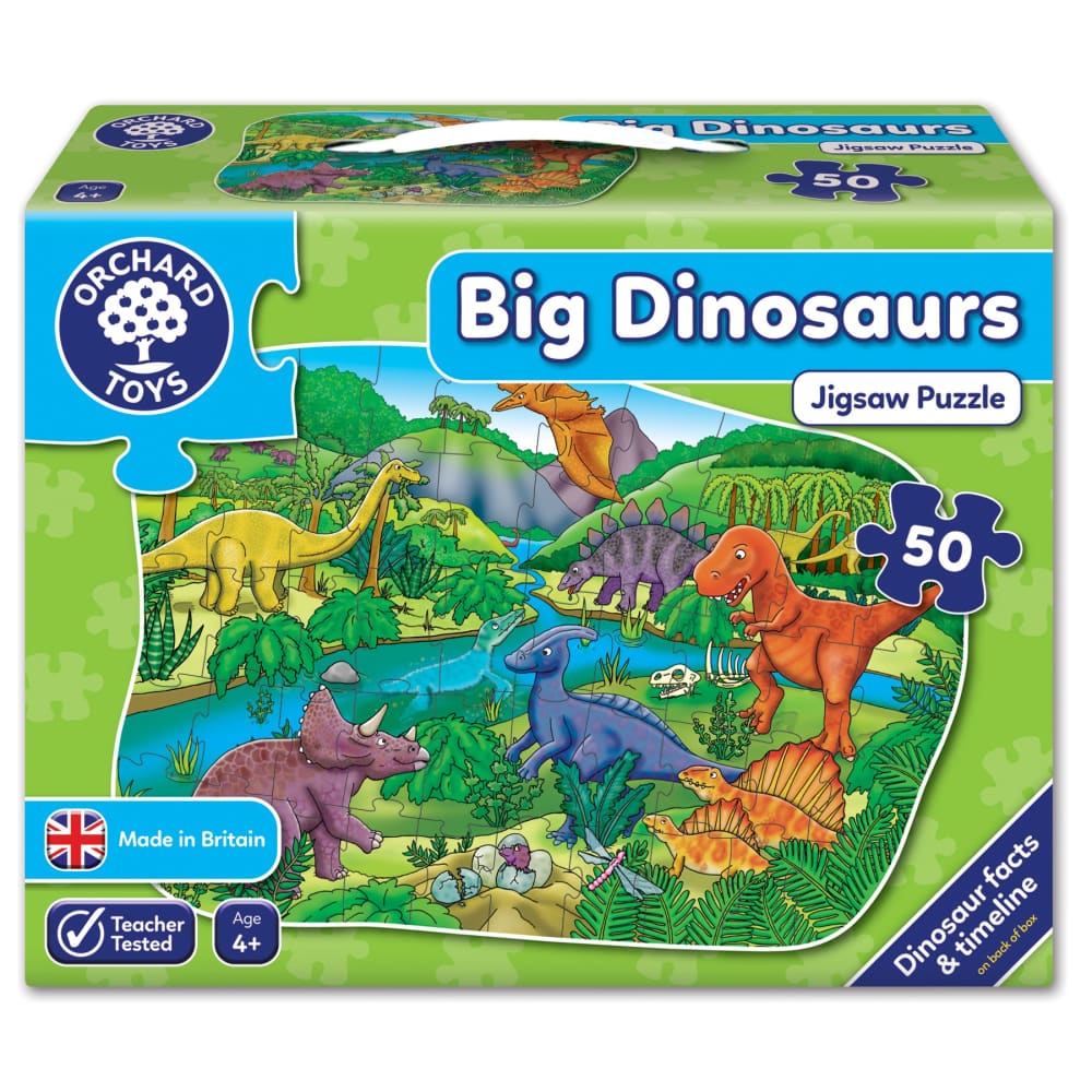 Orchard Toys Big Dinosaur Shaped Jigsaw Puzzle - 5011863301710
