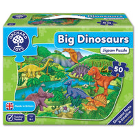 Orchard Toys Big Dinosaur Shaped Jigsaw Puzzle - 5011863301710