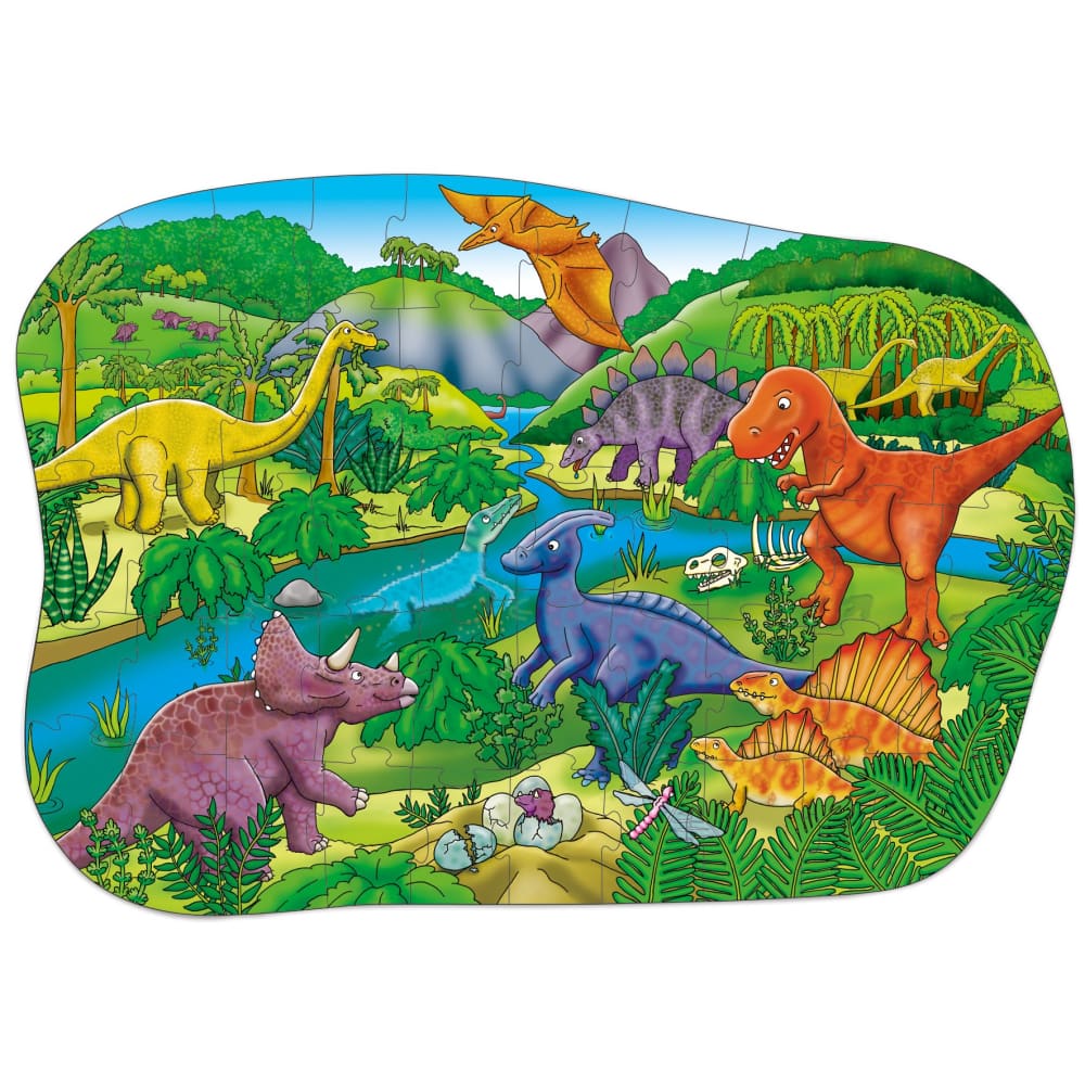 Orchard Toys Big Dinosaur Shaped Jigsaw Puzzle - 5011863301710