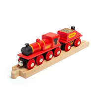 Bigjigs Big Red Engine (BJT418) - Rail 691621094181