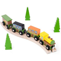 Bigjigs Safari Train (BJT481) - Rail 691621094815