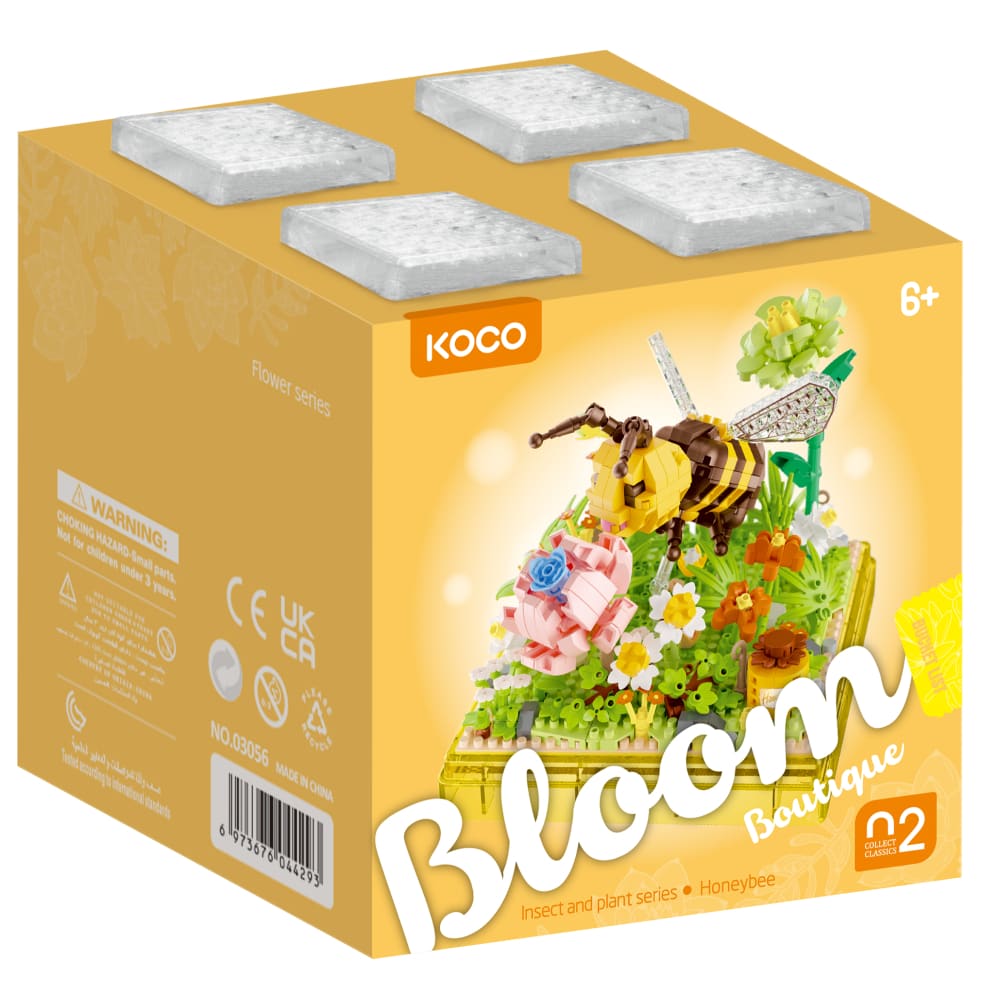 Bee Building Blocks Bloom Building Blocks Bee Garden · BrightMinds UK