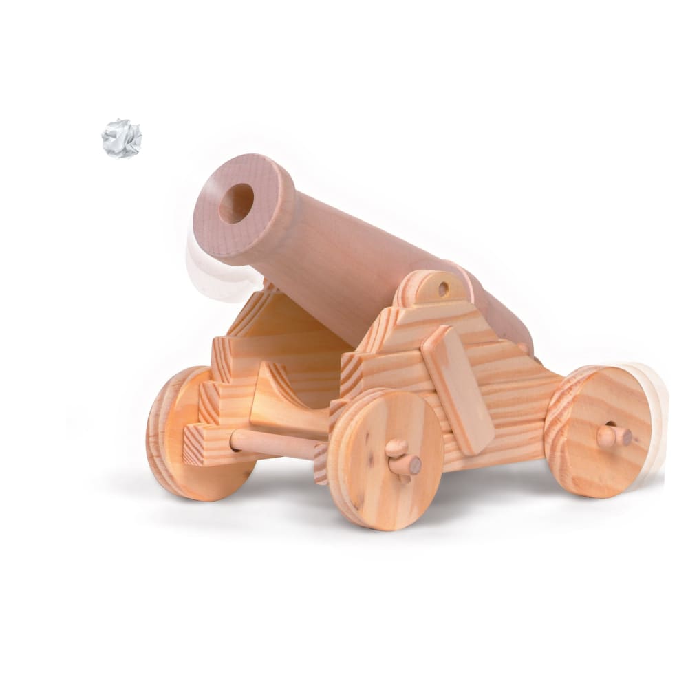 Build a Wooden Firing Canon Kit - Fiesta Crafts
